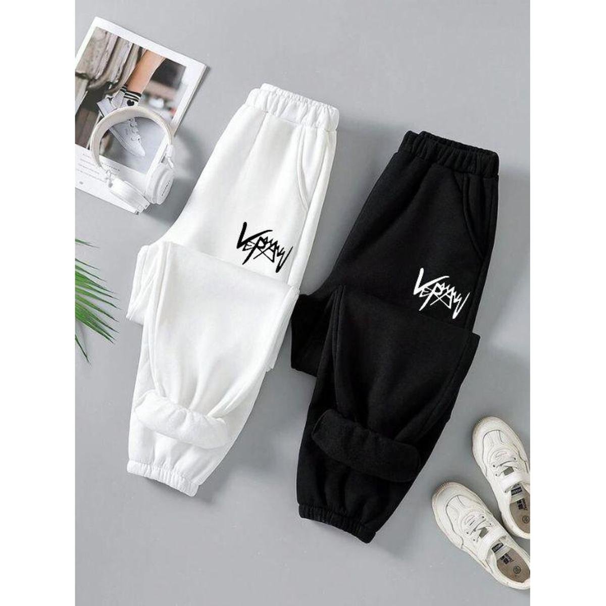Calça Moletom Flanelada Inverno Treino Bolso Academia Estampada