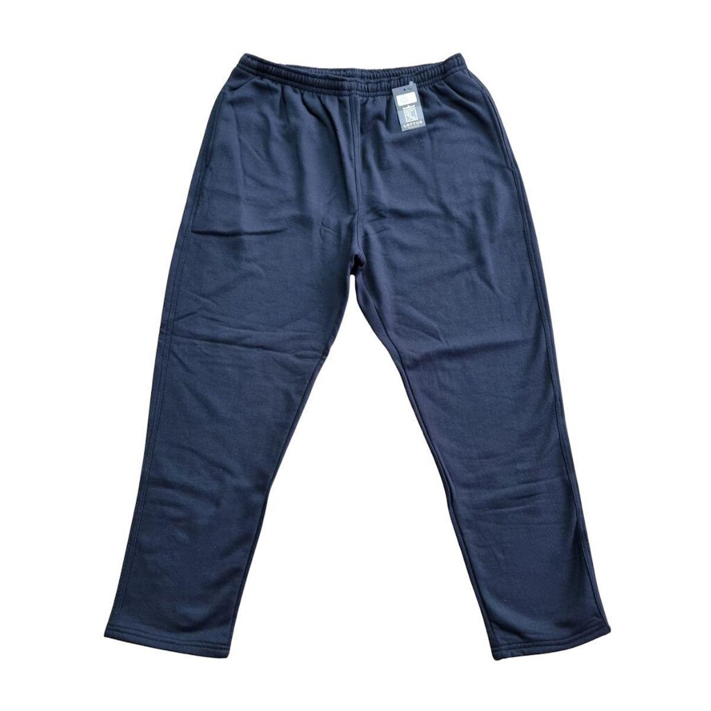 Calça Moletom Flanelado de Barra Tradicional Plus Size Tam Grande
