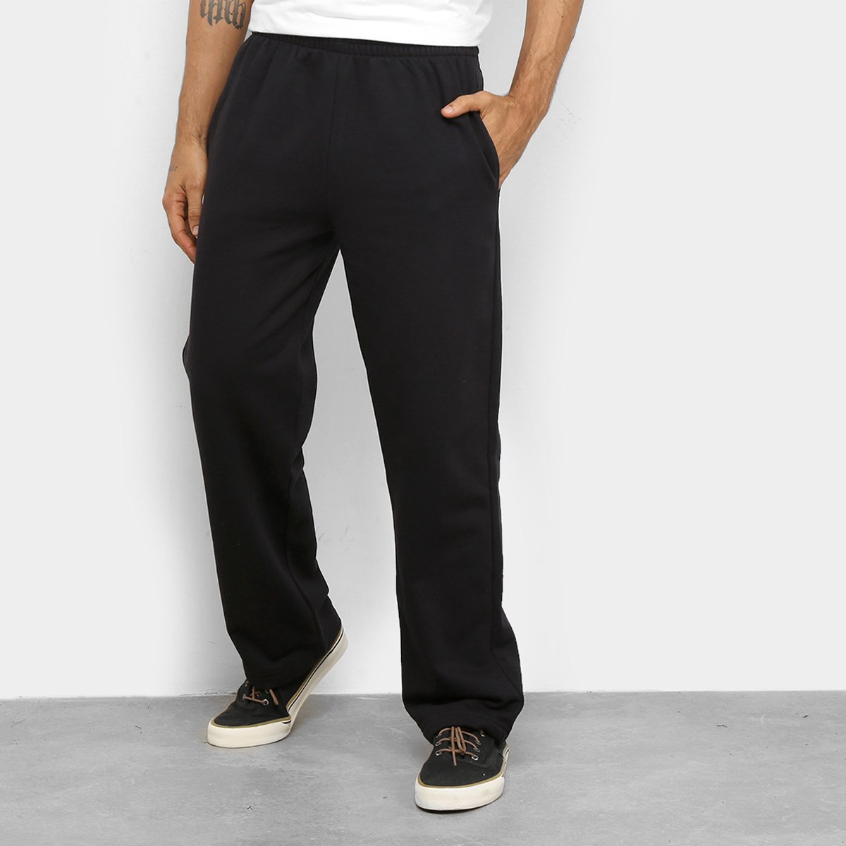 Calça Moletom Hering Básica Masculina