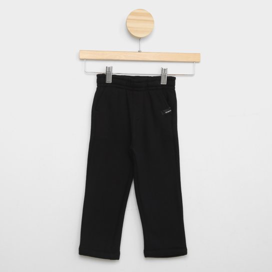 Calça Moletom Infantil Nicoboco Flip Menino - Preto Menor preço em Calça Moletom Infantil Nicoboco Flip Menino - Preto