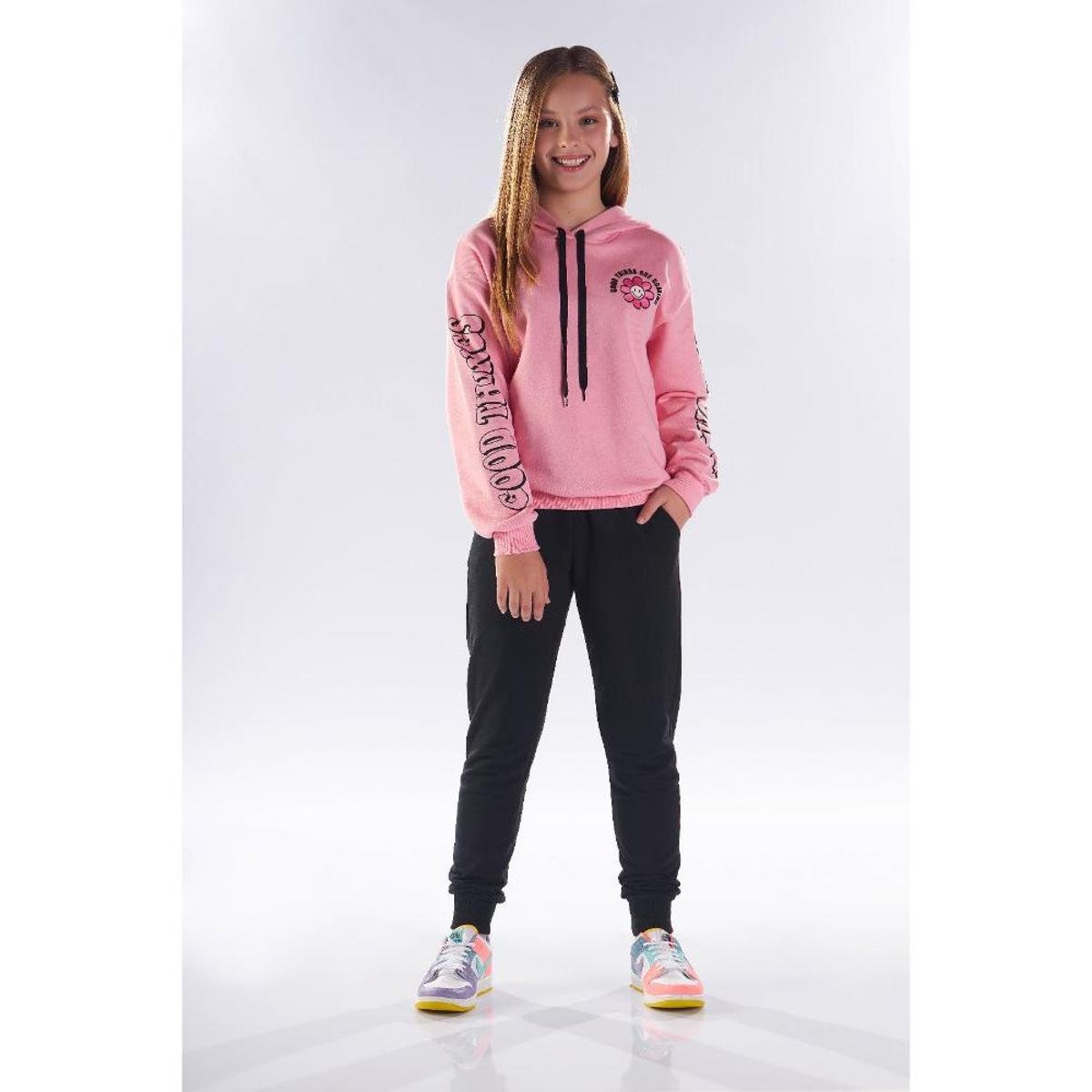 Calça Moletom Menina Pulla Bulla 49819