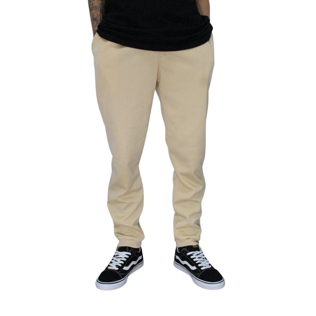 Calça Moletom LIFE reta flanelado