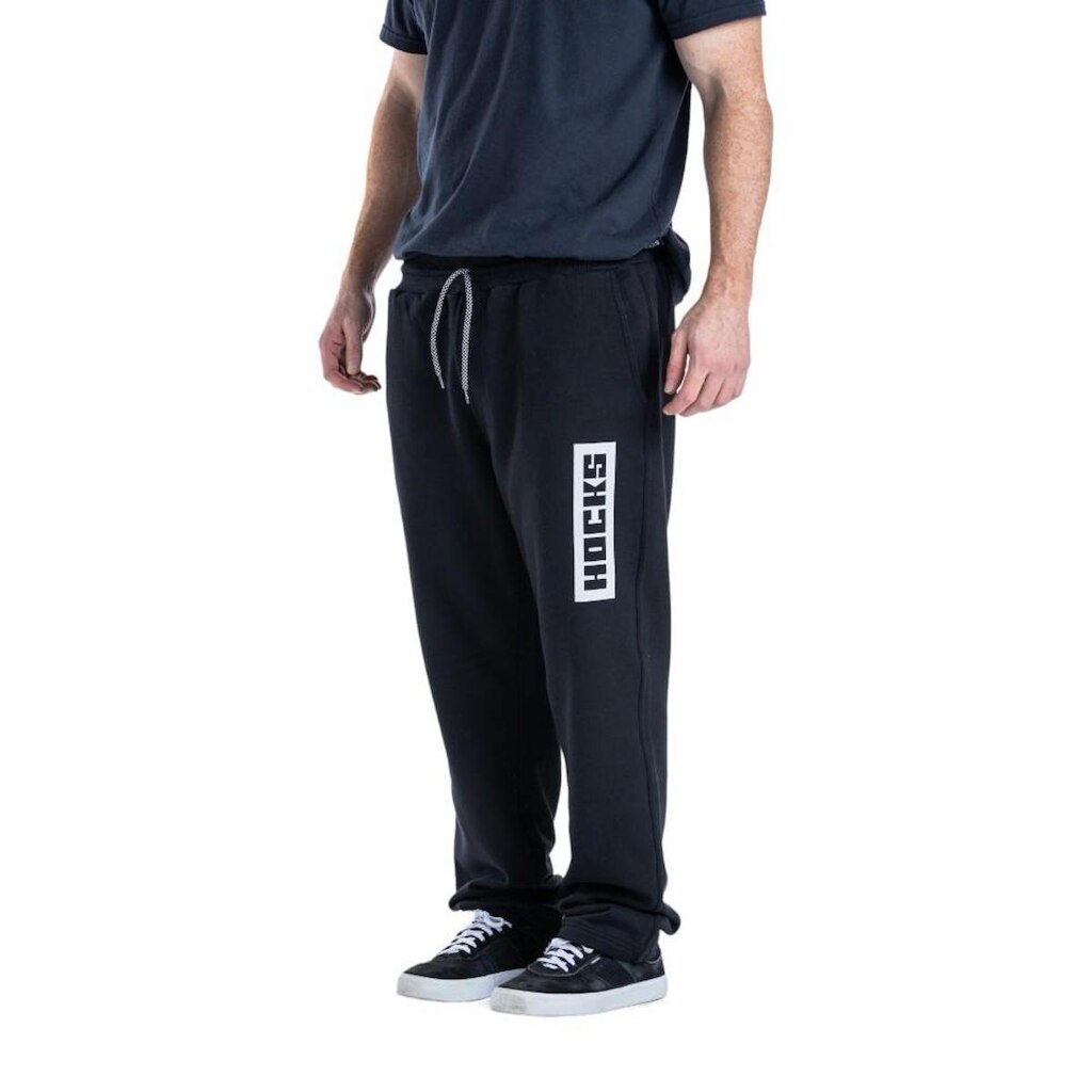 Calça Moletom Logo Letter Hocks Preto