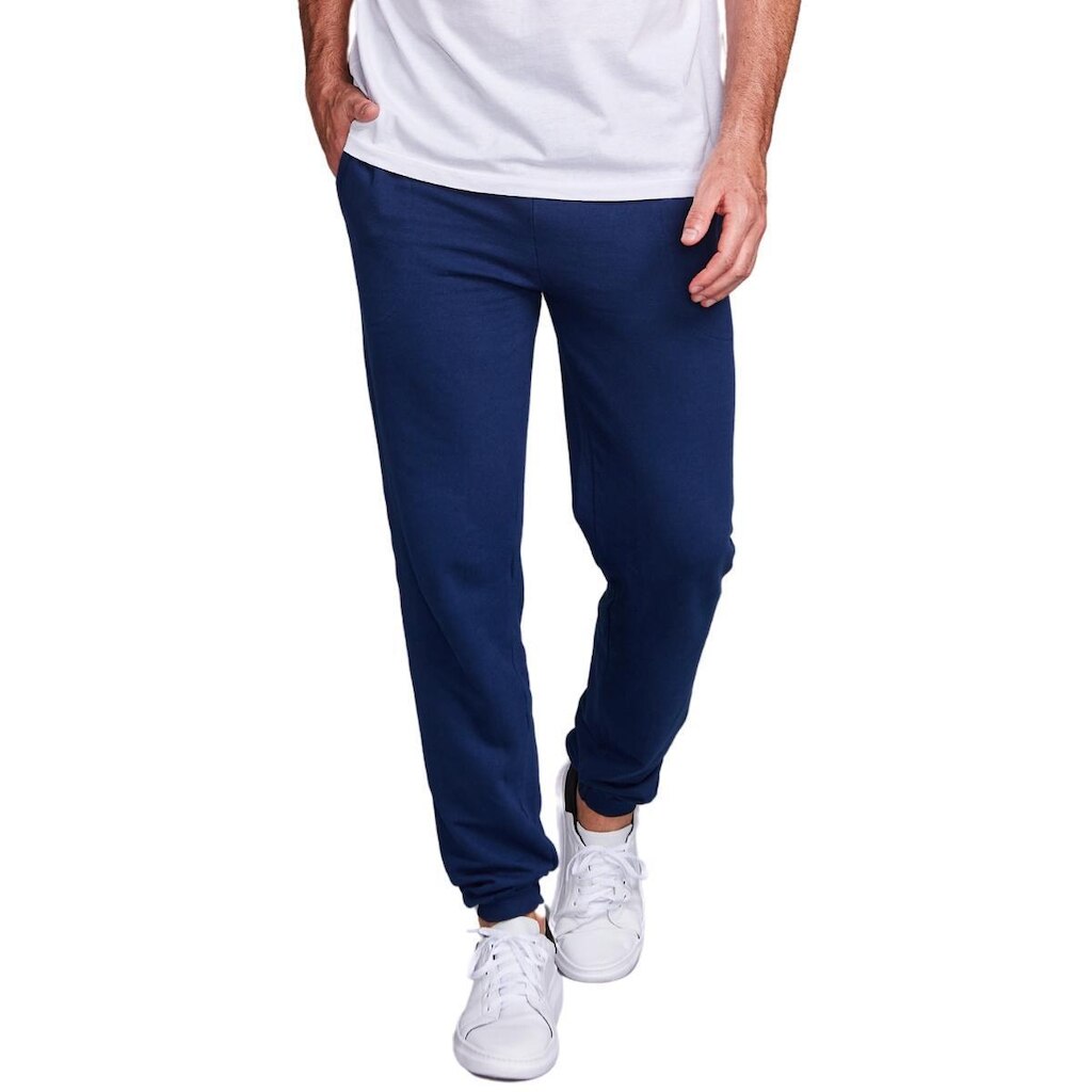 Calça Moletom Masculino Jogger Slim