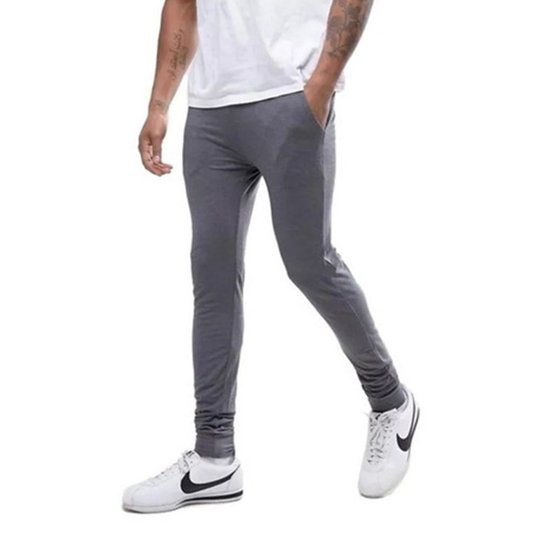 Calça Moletom Moleton Super Skynni Swag Jogger Masculina Top - Mescla Claro é ruim? Calça Moletom Moleton Super Skynni Swag Jogger Masculina Top - Mescla Claro é boa?