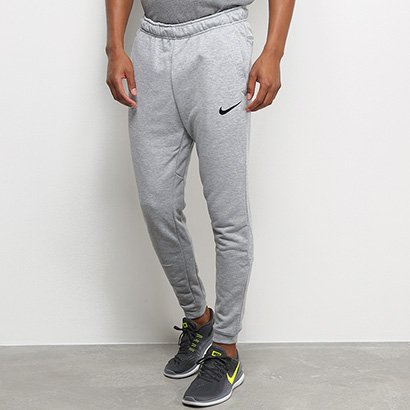 Calça Moletom Moletom Nike Cinza Masculino Calça Moletom Nike Dri