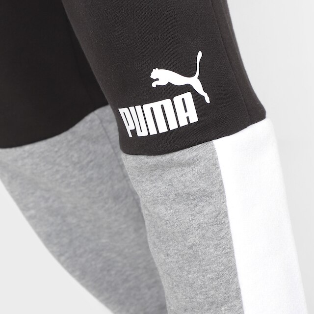 Calça Moletom Puma Ess+ Block Masculina
