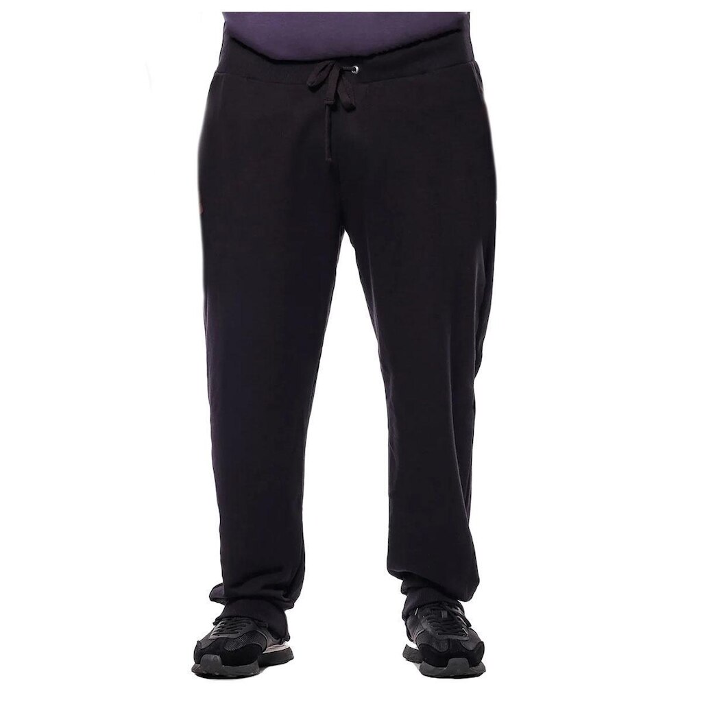 Calça Moletom Slim Com Bolsos Plus Size Grande G1 A G5