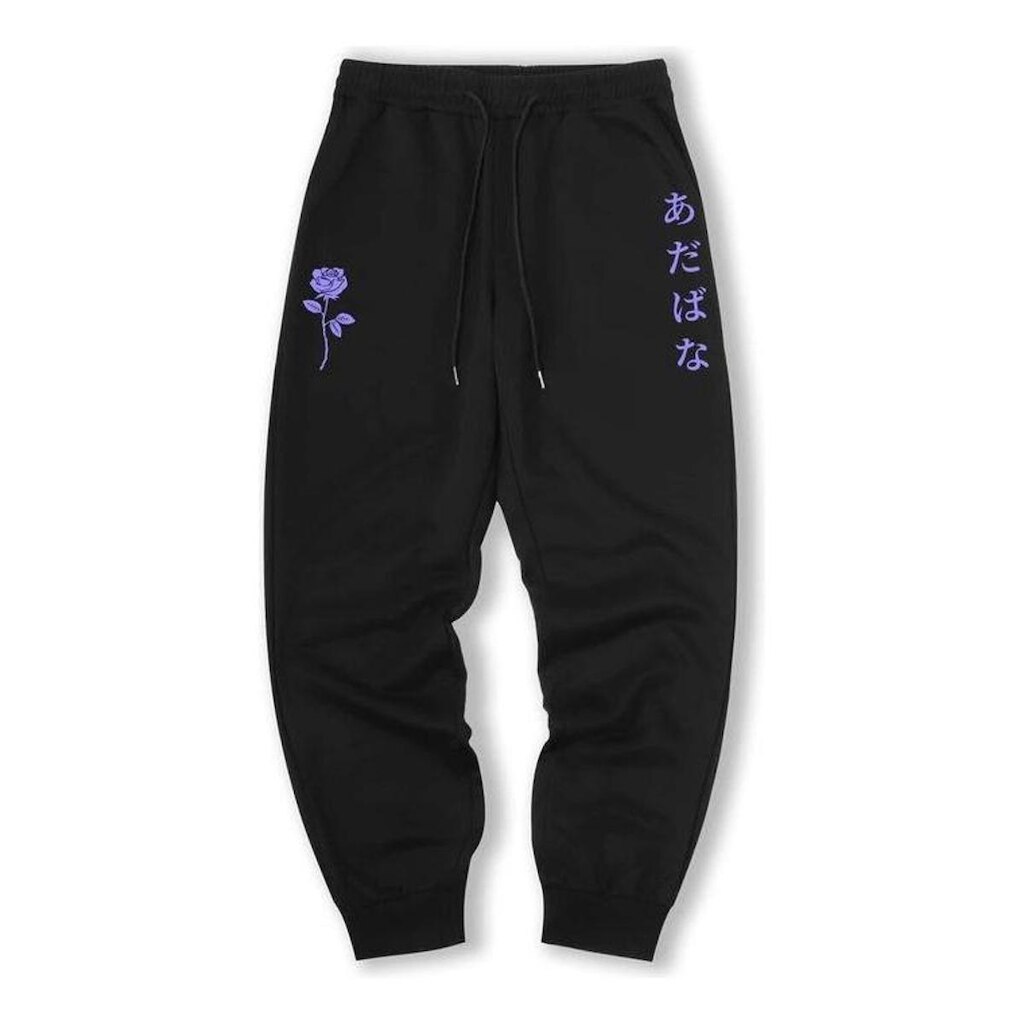 Calça Moletom Treino Love Never Estilo Despojado Flanelado