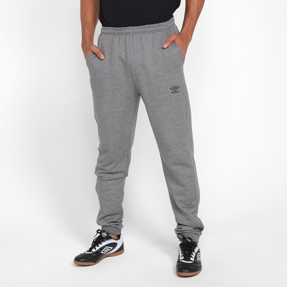 Calça Moletom Umbro TWR Fit II Masculina Menor preço em Calça Moletom Umbro TWR Fit II Masculina