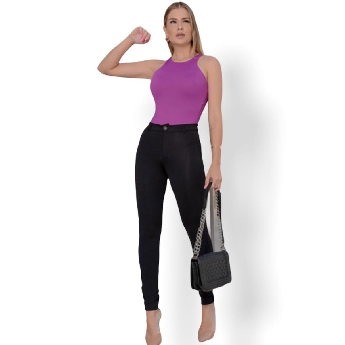 Calça Montaria Social K2B Cintura Alta - Marinho | Netshoes