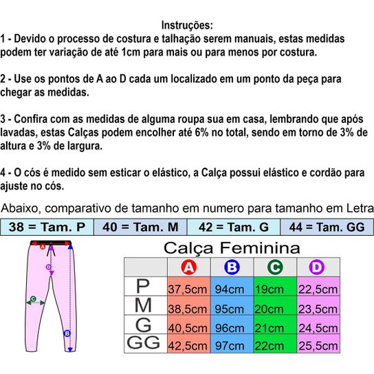 Calça MXD Conceito Feminina