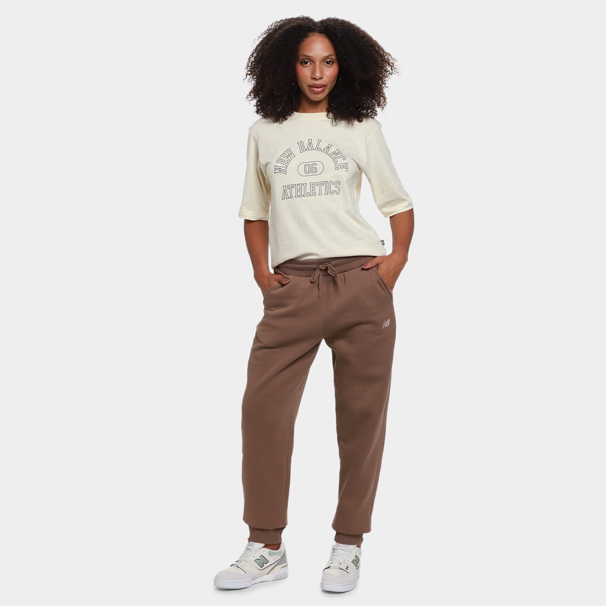 Calça New Balance Essentials Basic Feminina - 3