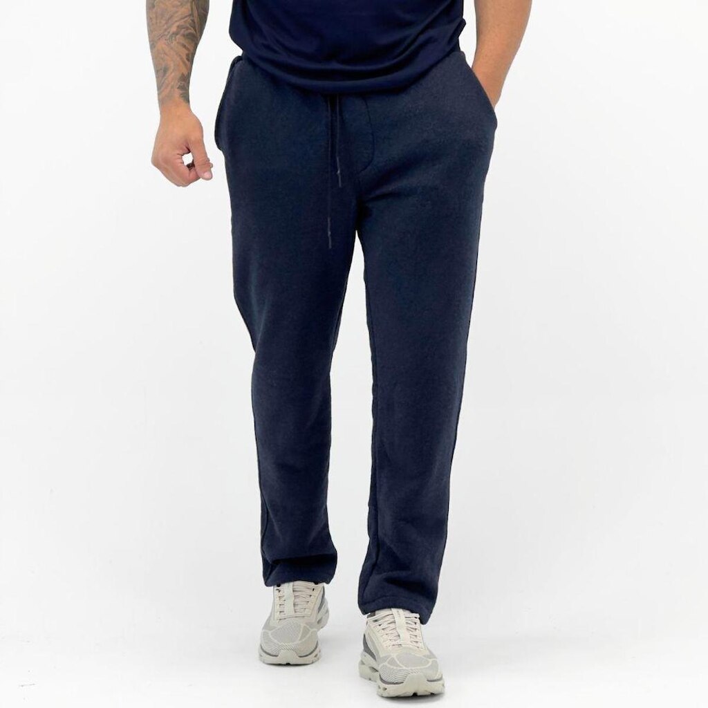 Calça Nicoboco Moletom Reta Masculina
