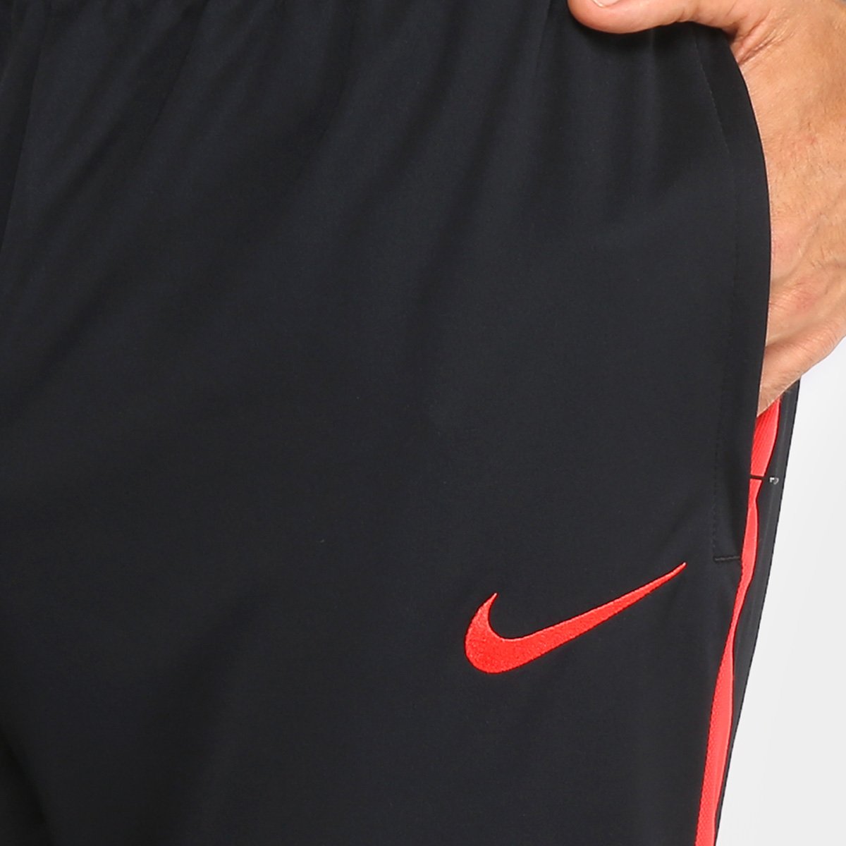 calça vermelha nike