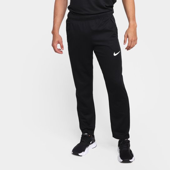 Calça Nike Dri-Fit Epic Knit Masculina - Preto+Branco Menor preço em Calça Nike Dri-Fit Epic Knit Masculina - Preto+Branco