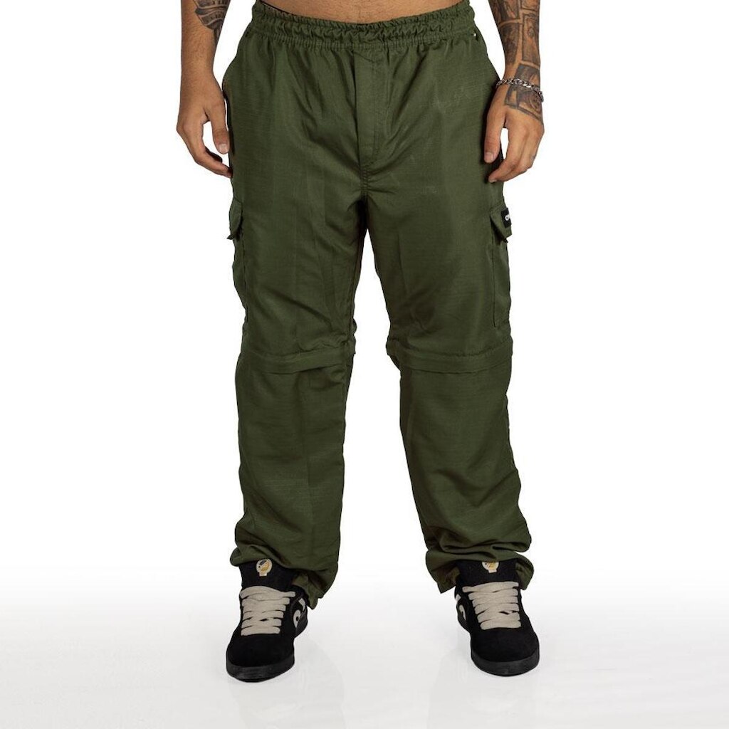 Calça Overking Cargo 2 Em 1 Verde