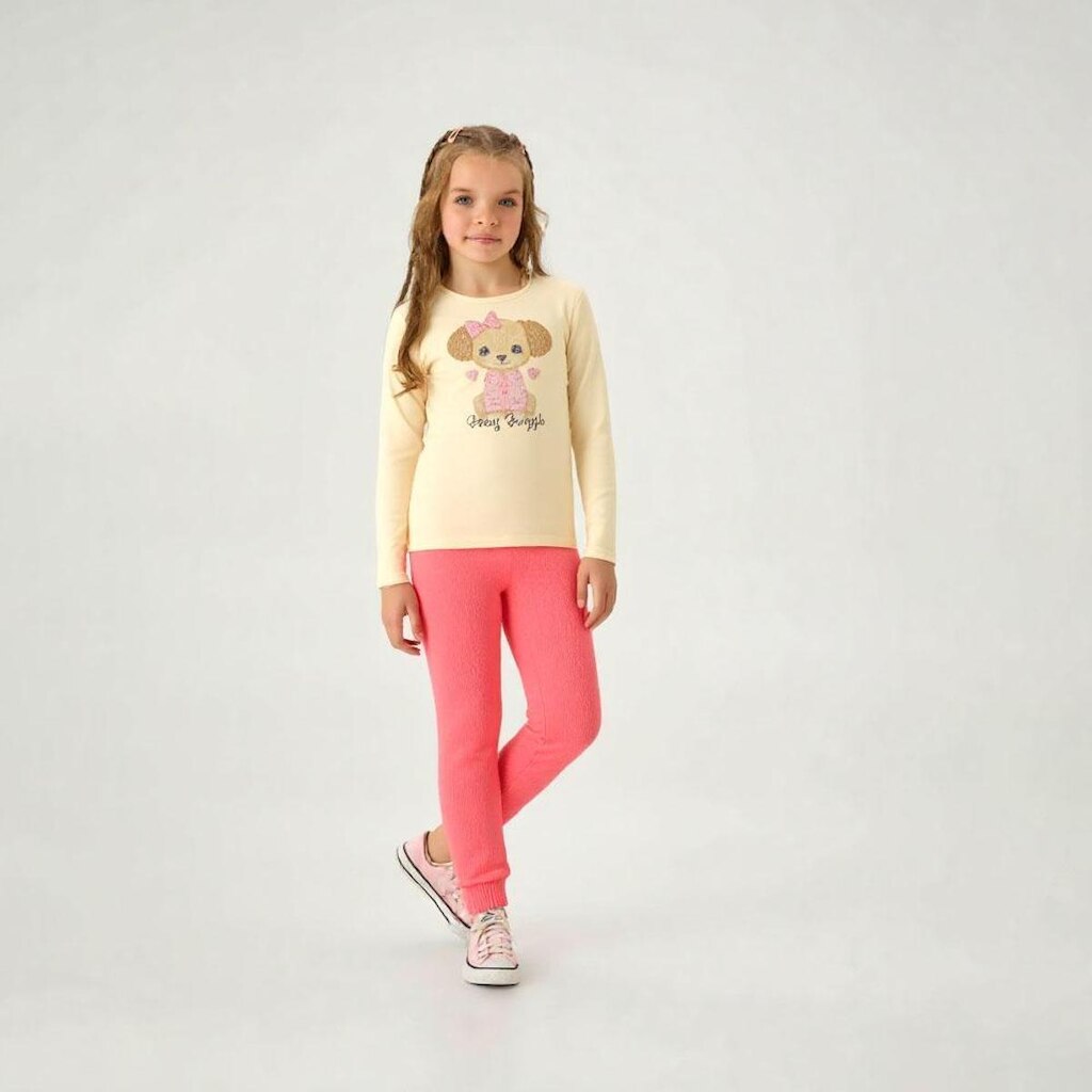Calça Pink Infantil Pulla Bulla Menina - 55321-173