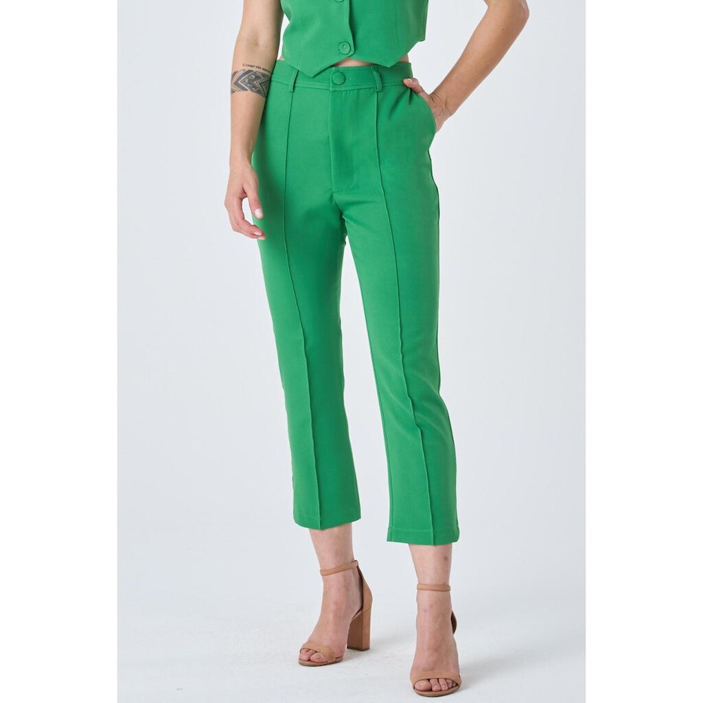 Calça PKS Alfaiataria Verde-M