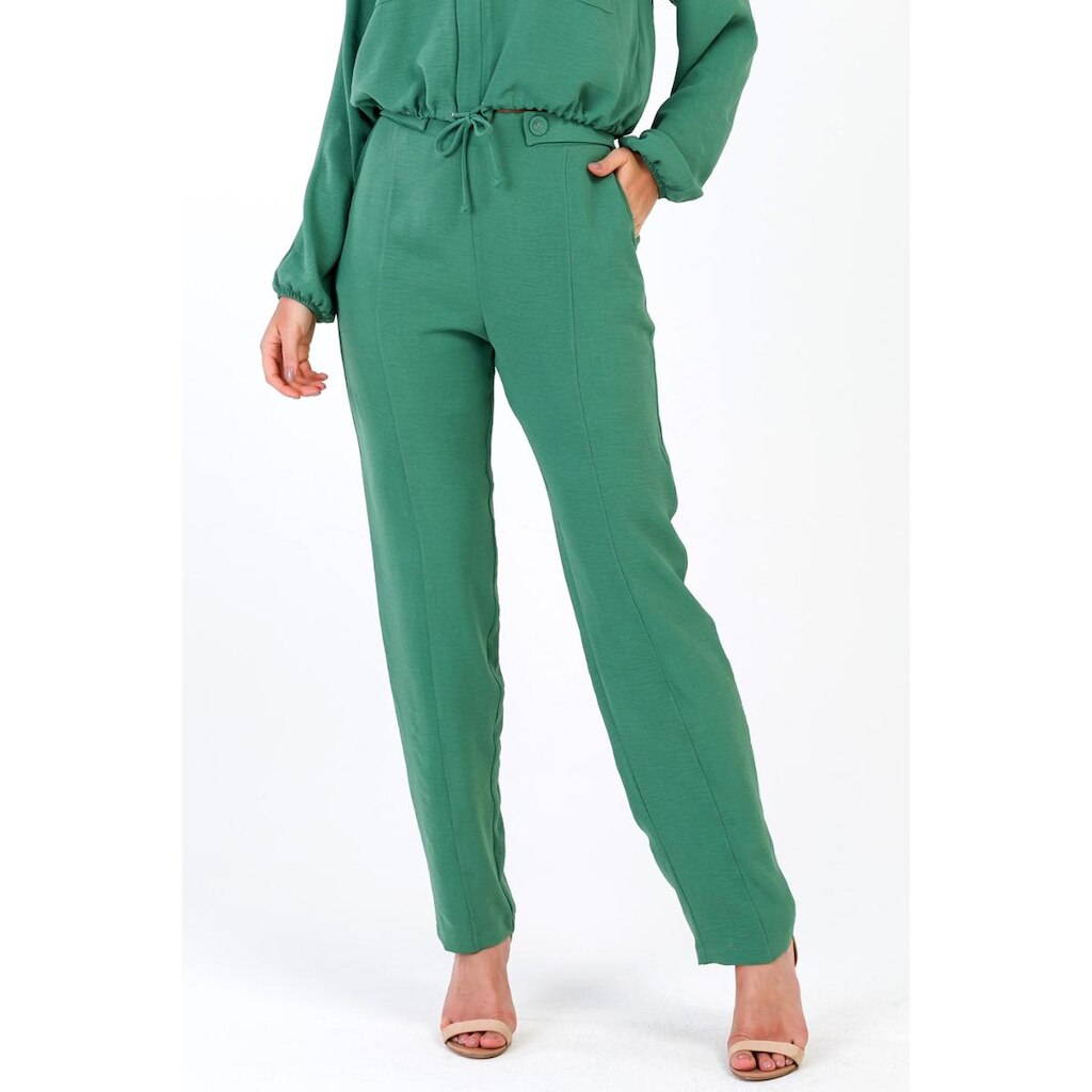 Calça PKS Reta Verde-GG
