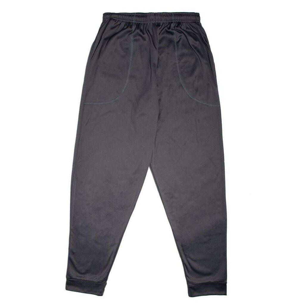 Calça Plus Size Masculina Luckys Reta Cinza Escuro