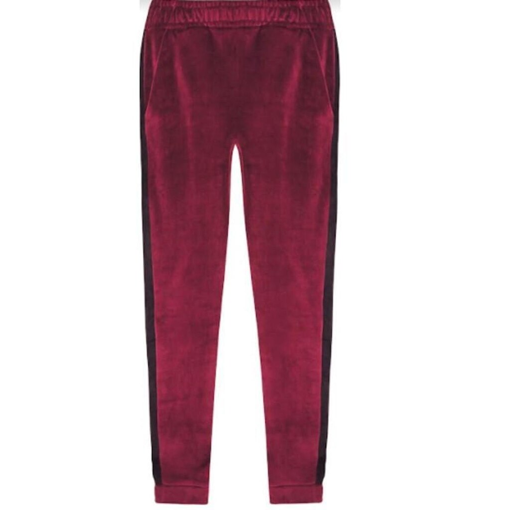 Calça plush com punho barra Malwee
