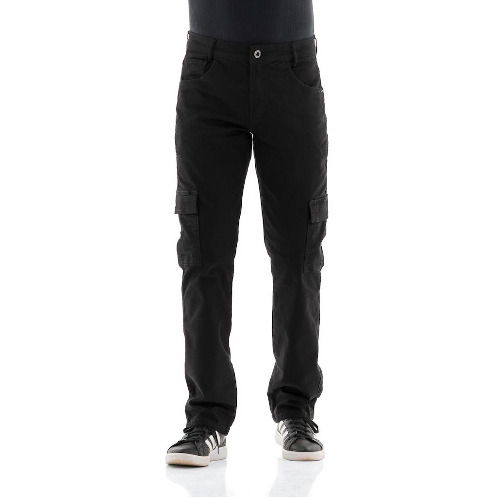 Calça Preta Masculina Arauto Confort Cargo