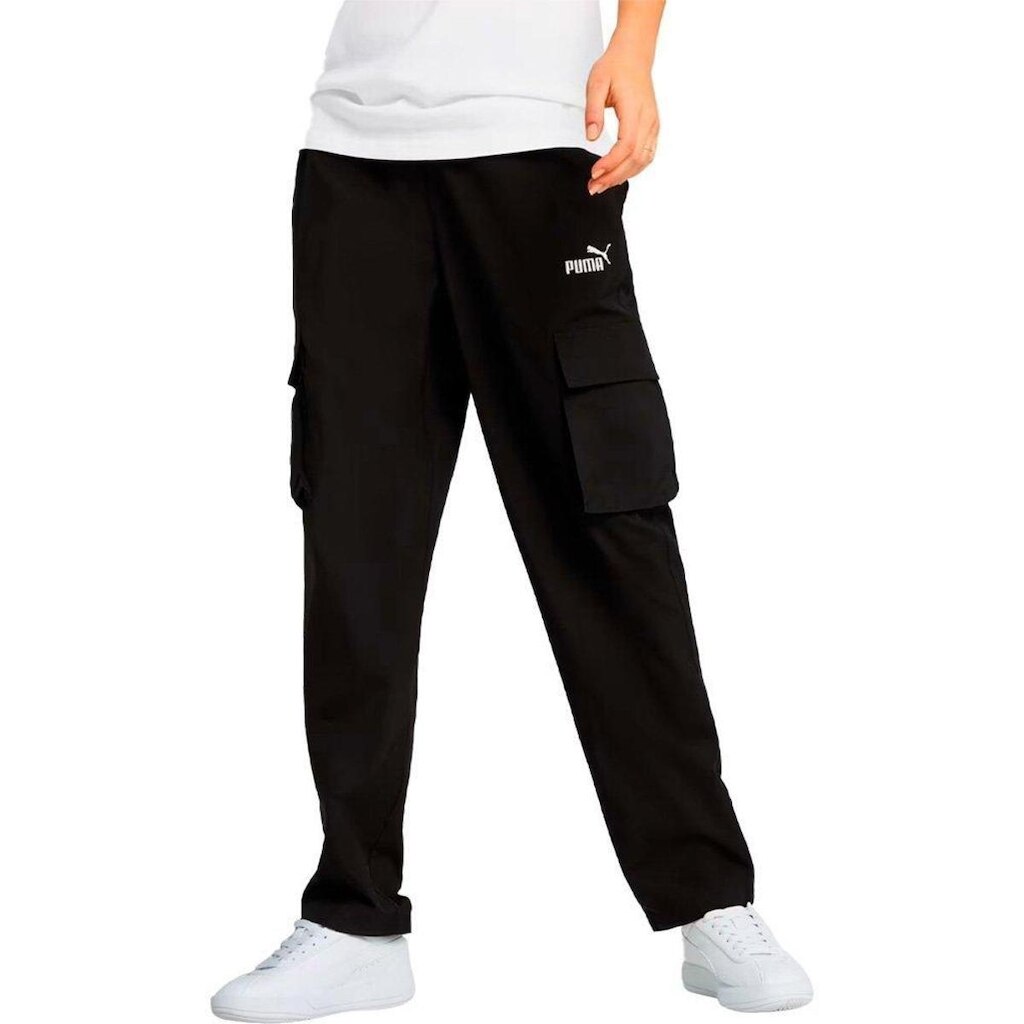 Calça Puma Ess No. 1 Logo Cargo Pants Feminina