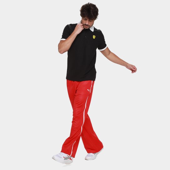 Calça Puma Ferrari T7 Oversized Track Masculina