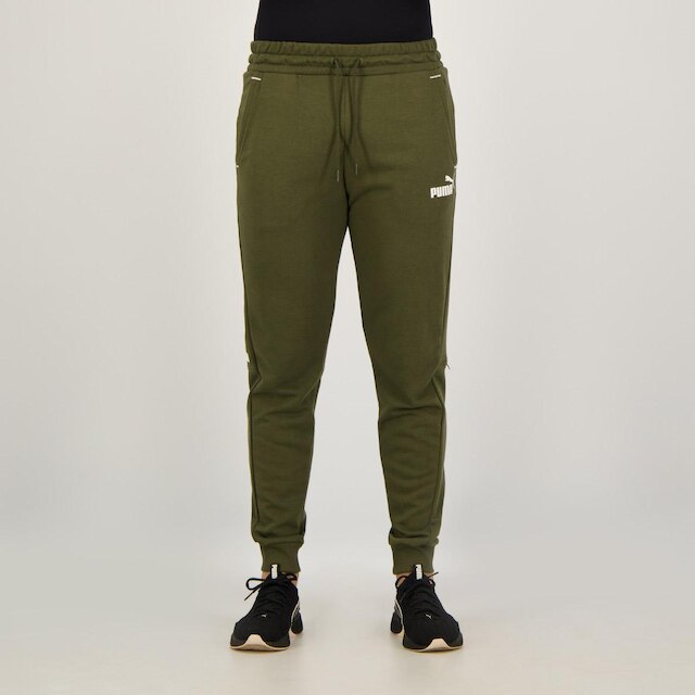 Calça Puma Power Jogging TR CL Verde - Verde Menor preço em Calça Puma Power Jogging TR CL Verde - Verde