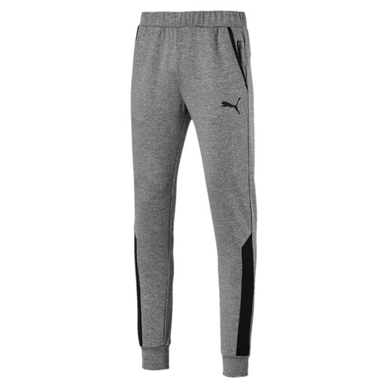 Calça Puma Rtg Knit Masculina - Cinza Menor preço em Calça Puma Rtg Knit Masculina - Cinza