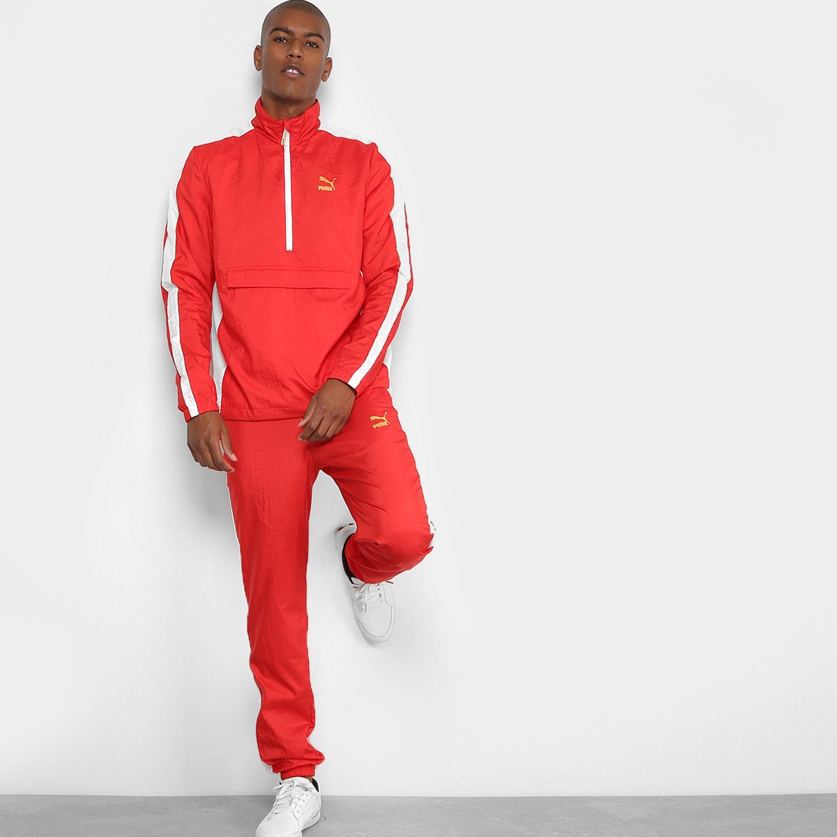 puma b boy vermelho