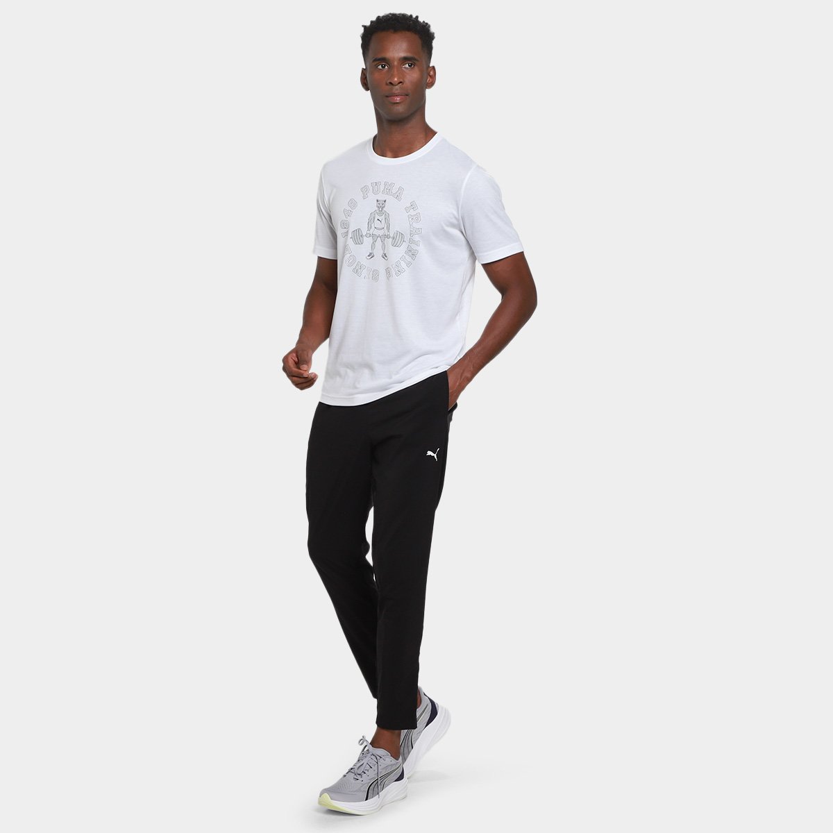 Calça Puma Tad Essentials Woven Tapered Masculina - 4