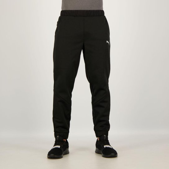 Calça Puma Train All Day Jogger Preta - Preto Menor preço em Calça Puma Train All Day Jogger Preta - Preto