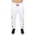 Calça Quiksilver Moletom Checker Sig II Masculina - Branco