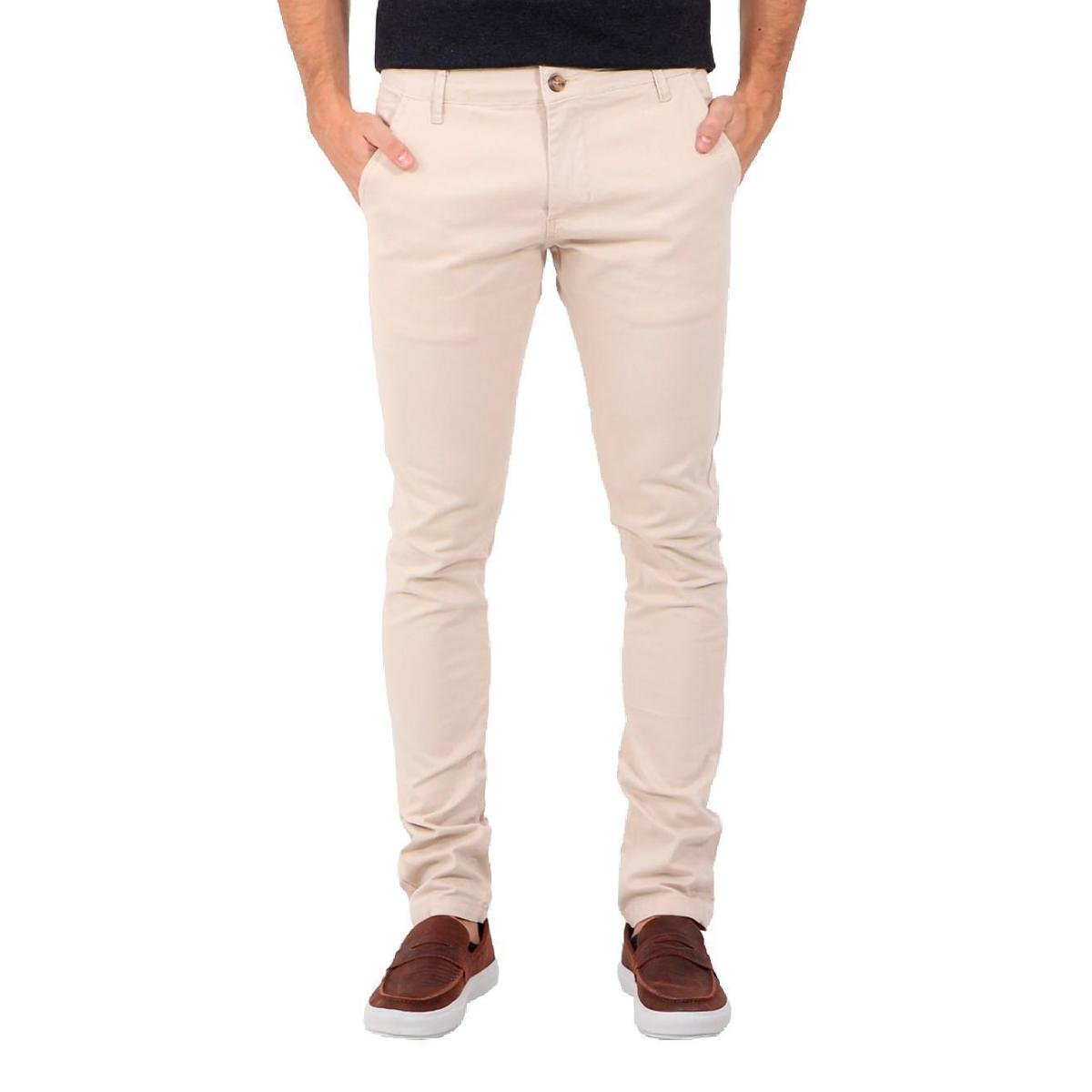 Calça Ralph Lauren de Sarja Chino Stretch Slim Fit Masculina Menor preço em Calça Ralph Lauren de Sarja Chino Stretch Slim Fit Masculina
