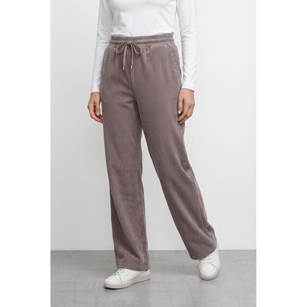 Calça reta feminina veludo 61534