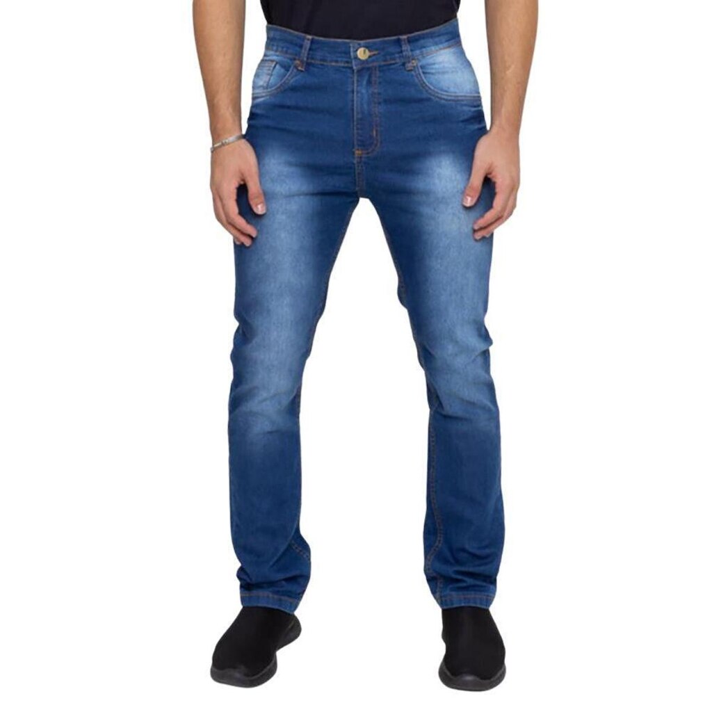 Calça Reta Masculina em Jeans - Henrique