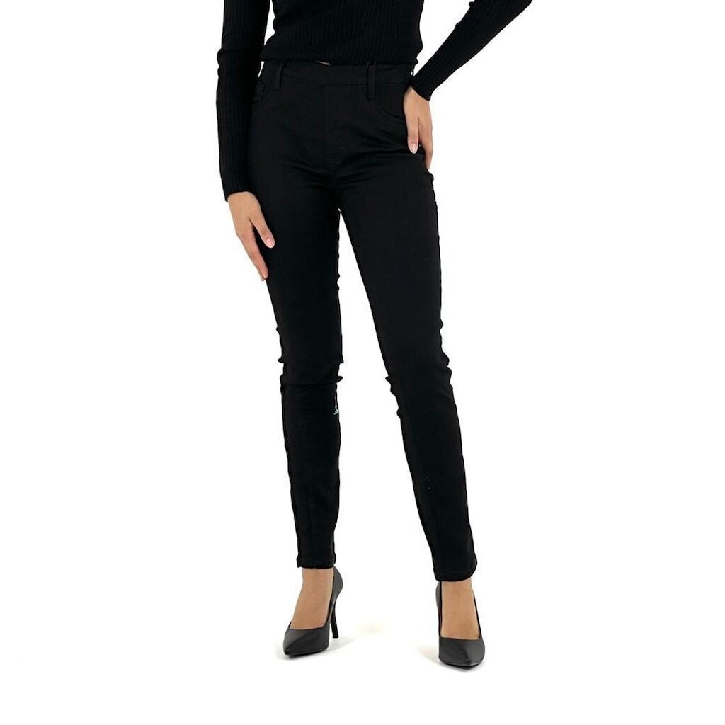 Calça Riccieri Sarja Skinny Jegging com Elástico Feminina