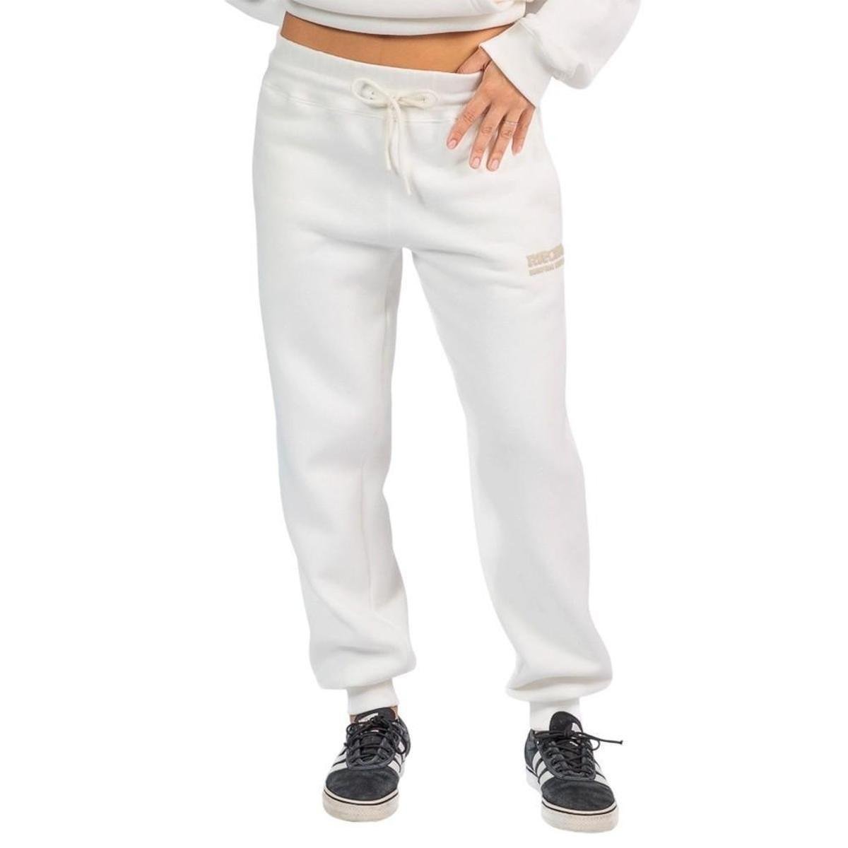 Calça Rip Curl Moletom Surf Branca Feminina