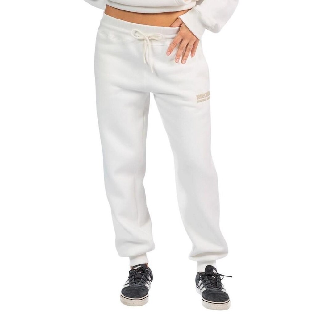 Calça Rip Curl Moletom Surf Branca Feminina