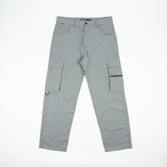 CALCA RIPSTOP CARGO - CINZA - 44