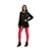 Calça Rosa Tatuada Casual Disco 4015 - Vermelho