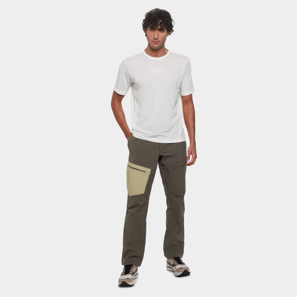 Calça Salomon Outerpath Utility Grape Masculina - 5