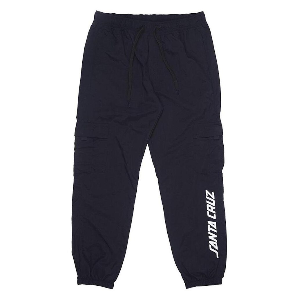 Calça Santa Cruz Tactel Stripe Cargo Pants - Preto