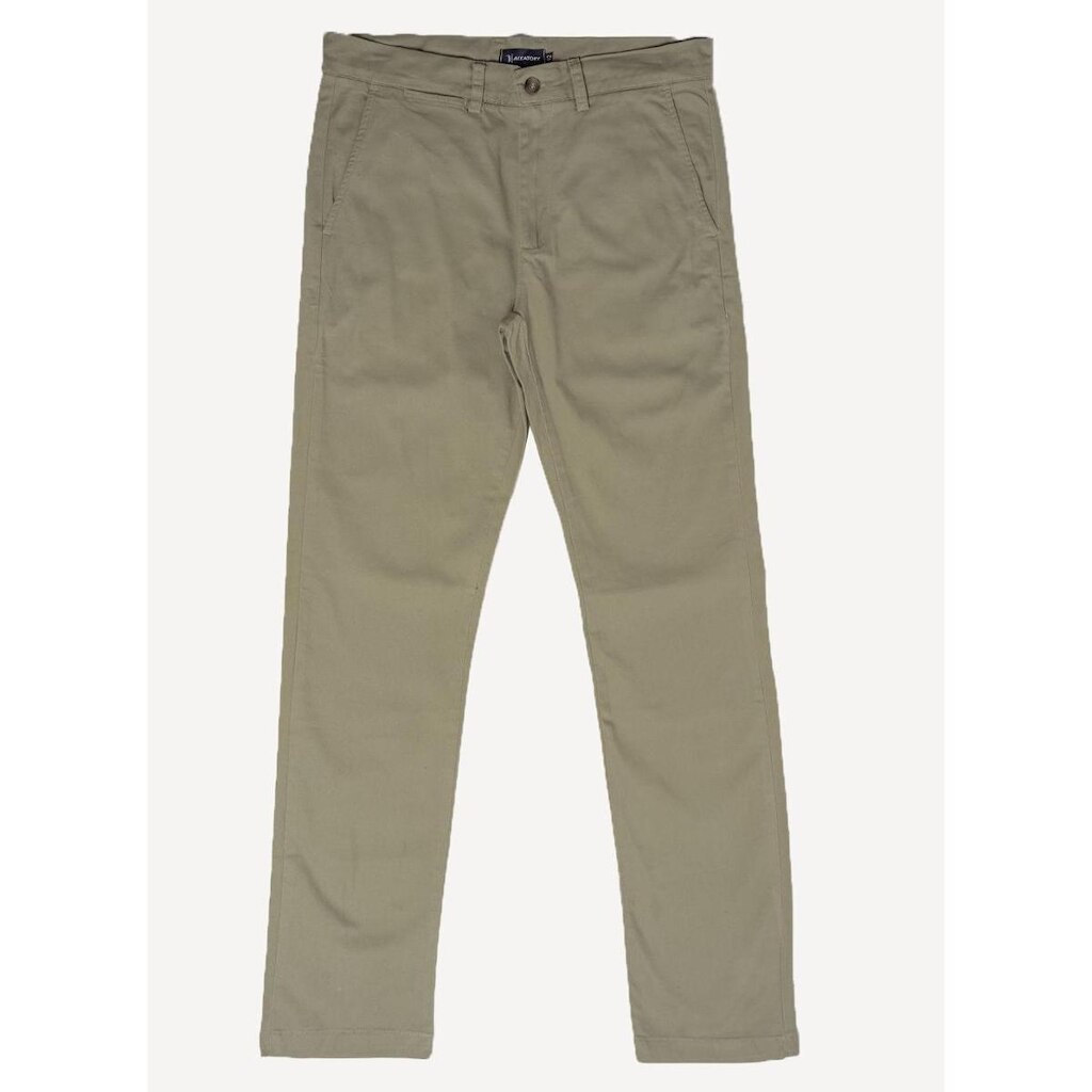 Calça Sarja Aleatory Bolso Khaki
