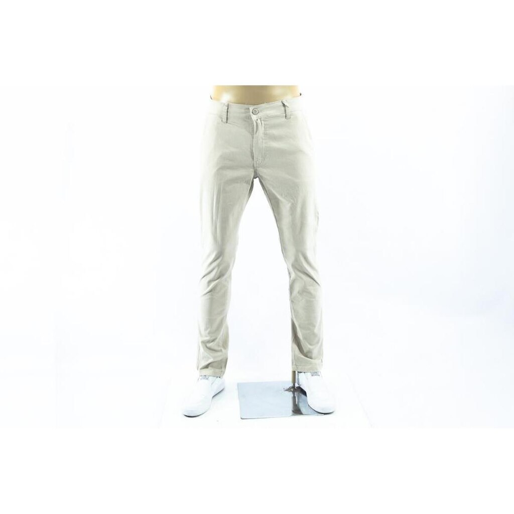 CALÇA SARJA BIVIK BEGE - MASCULINO