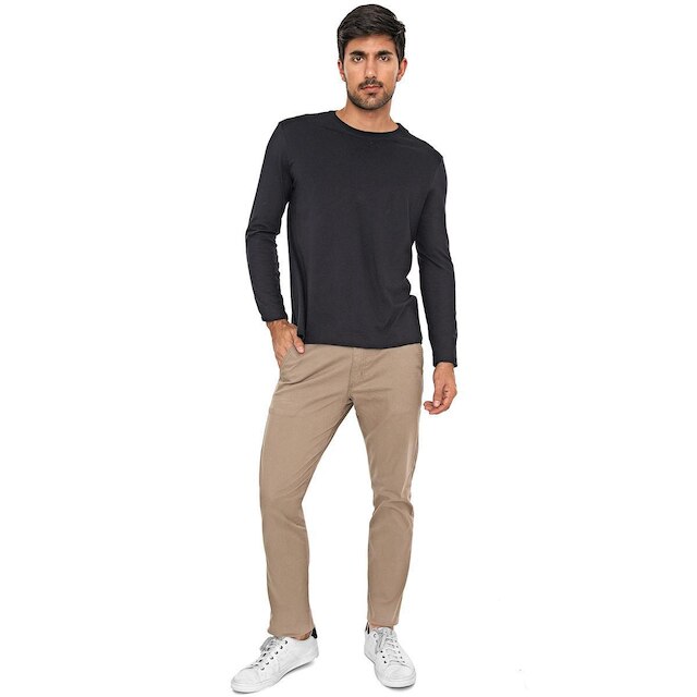Calça Sarja Conforto Macaw Slim Fit Insert