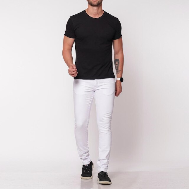 Calça Sarja Conforto Skinny Elastano 7901