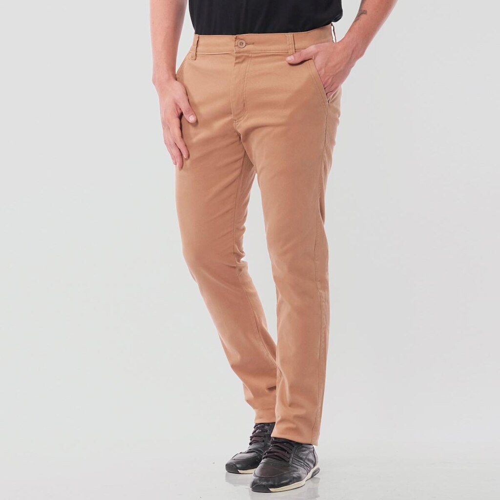Calça Sarja Conforto Slim Fit Beau 7762